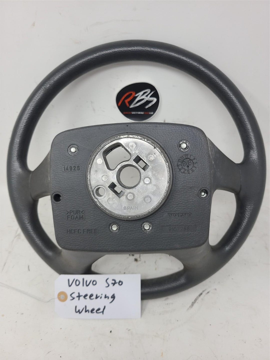 Volvo S70 Steering Wheel OEM Black 1997-2000 Genuine Factory Original