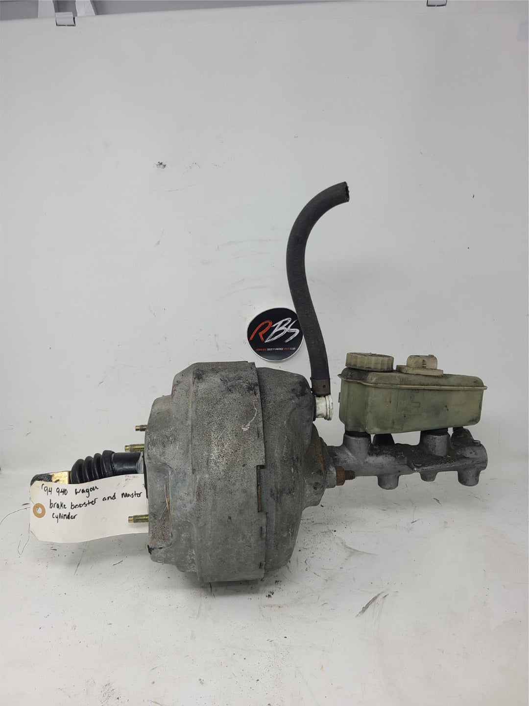 Volvo 940 Wagon Brake Booster w/ Master Cylinder 1994 OEM Genuine Part