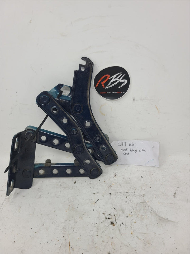 Volvo 240 244 Trunk Hinge with Torsion Bar OEM 1975-1993 Genuine Left/Right Side