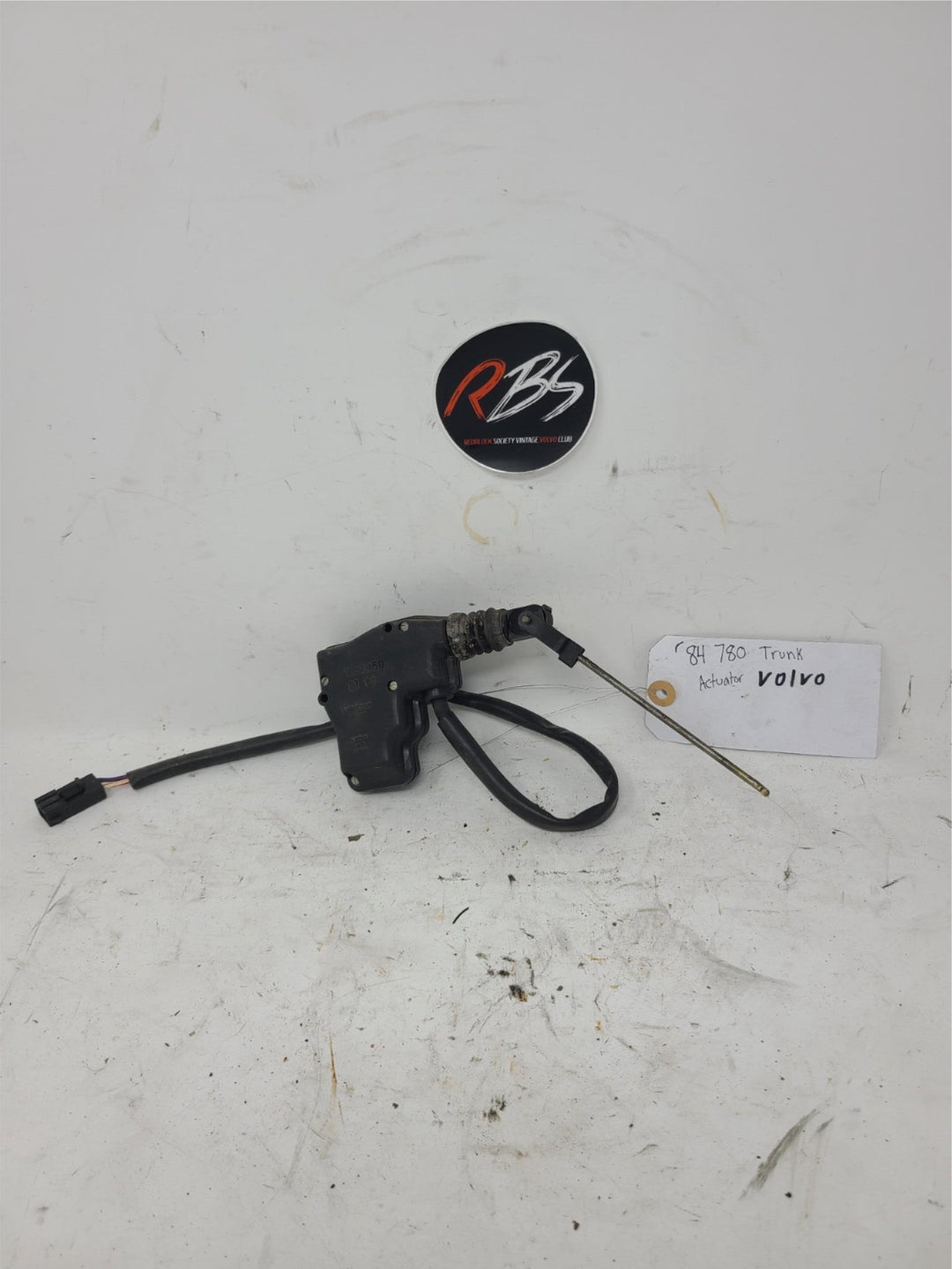 Volvo 780 Bertone Trunk Lock Actuator OEM 1380350 1986-1991 VDO Germany