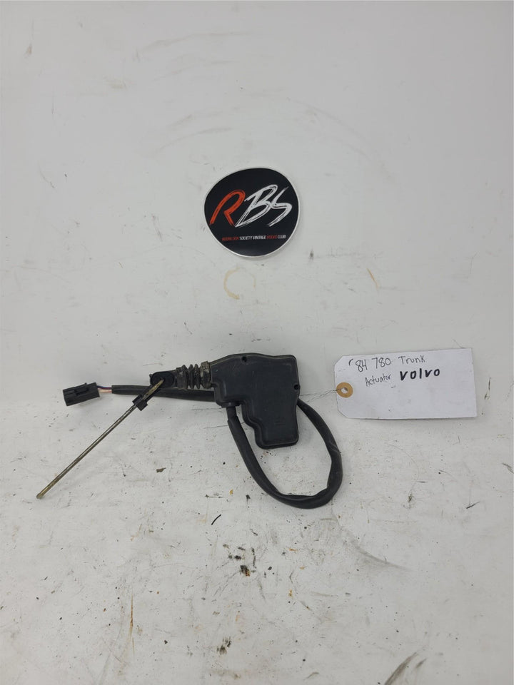 Volvo 780 Bertone Trunk Lock Actuator OEM 1380350 1986-1991 VDO Germany