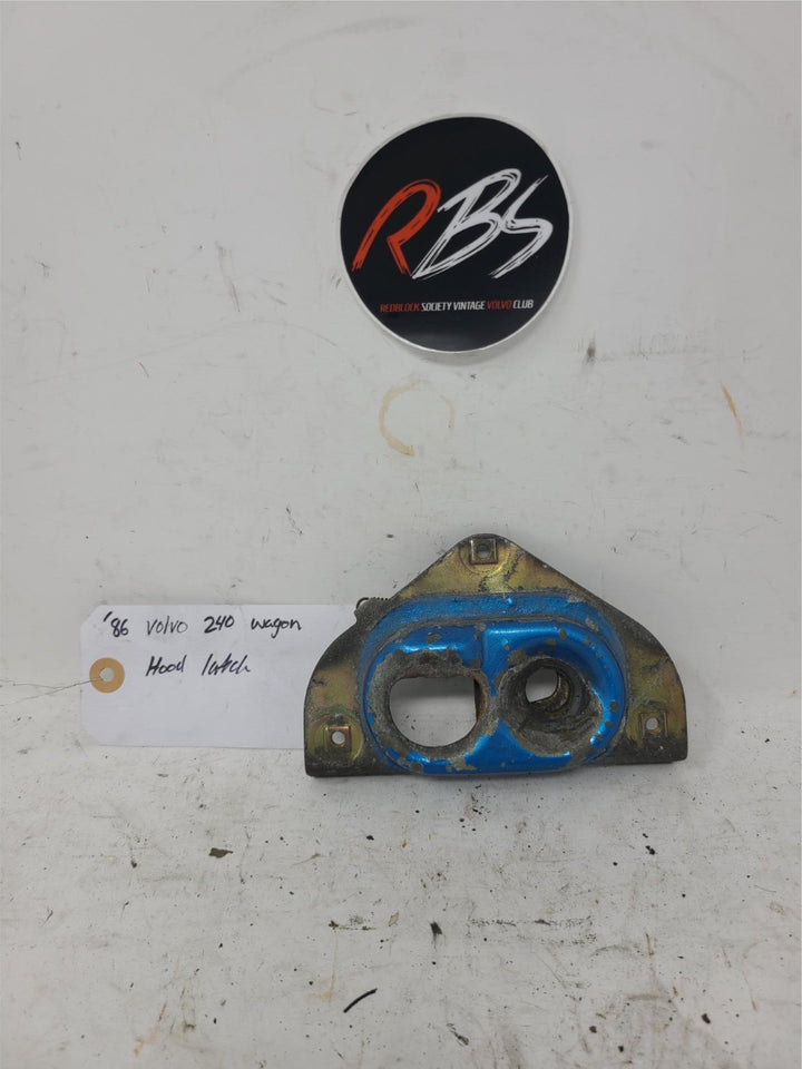 Volvo 240 244 245 Hood Latch Catch Assembly OEM 1975-1993 Front Lock Mechanism