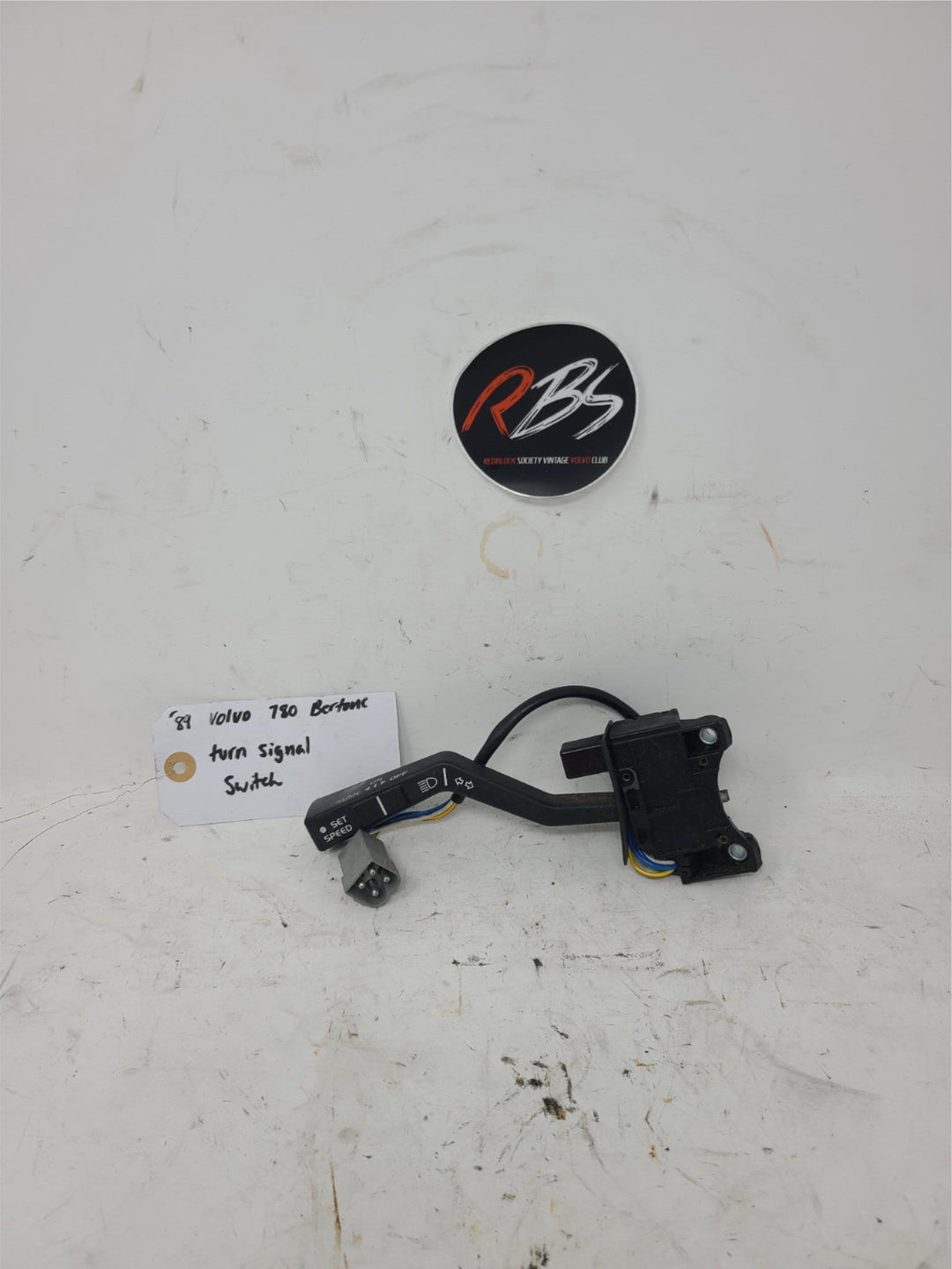 Volvo 780 Bertone Turn Signal Switch OEM 3523800 w/ Cruise Control 1989