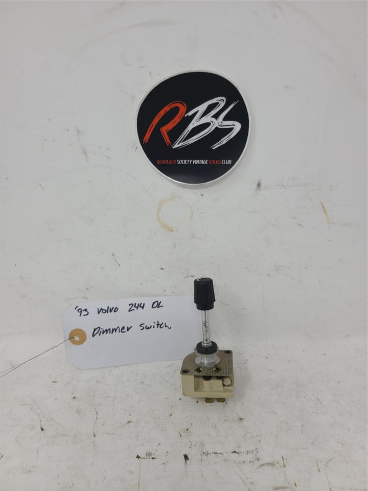 Volvo 240 DL Dash Light Dimmer Switch OEM 1986–1993 3523877 244 245
