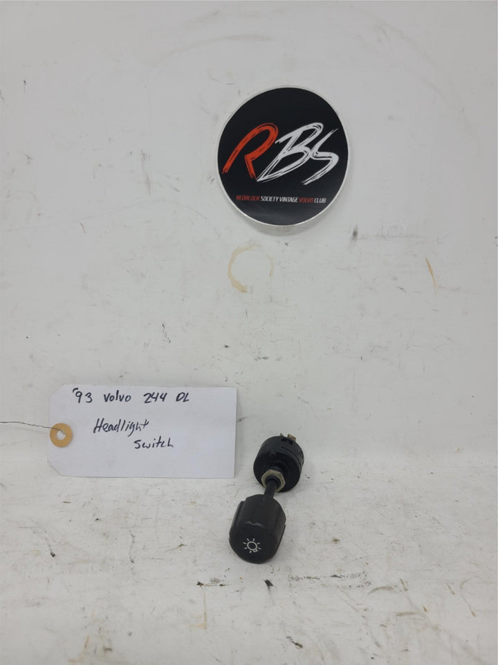 Volvo 240 DL Headlight Switch OEM 1986–1993 3523879 244 245 Dashboard Light