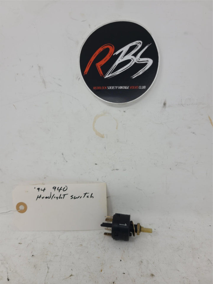 Volvo 940 Headlight Switch OEM 1362699 12V 1991–1995 740 940 Dash Light