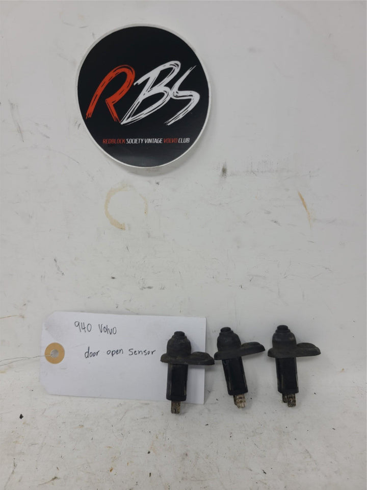 Volvo 940 Door Jamb Light Switch Set OEM Courtesy Door Open Sensor 3-Pack