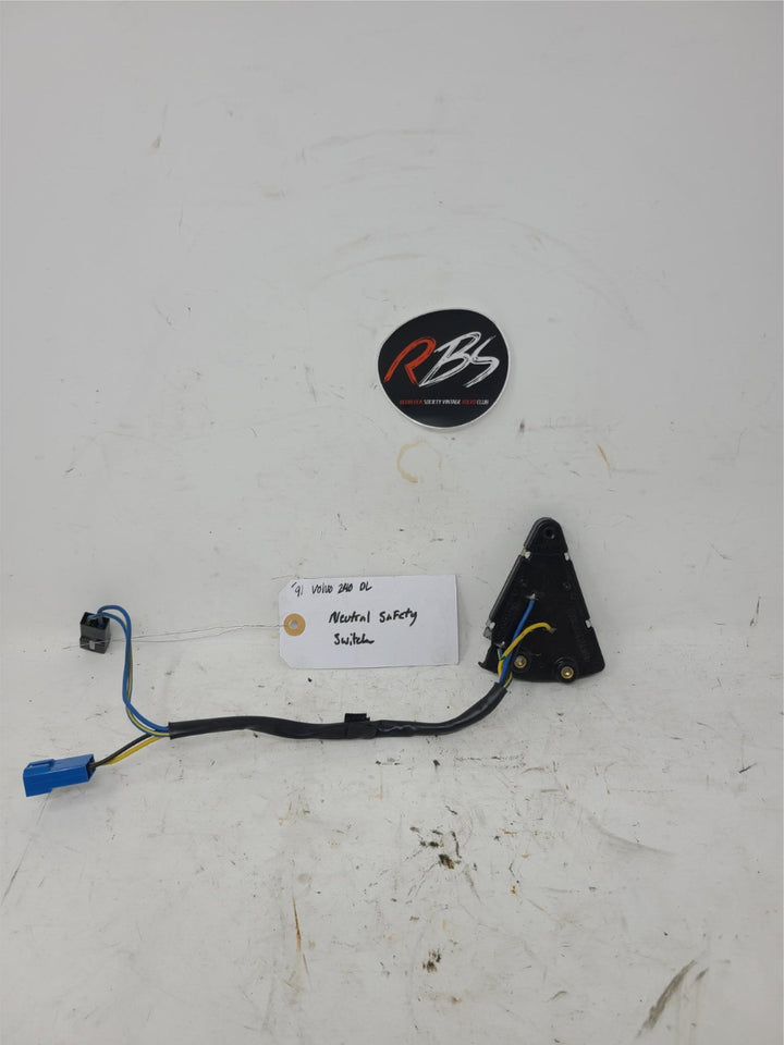 Volvo 240 DL Neutral Safety Switch OEM 1991 Auto Transmission Inhibitor