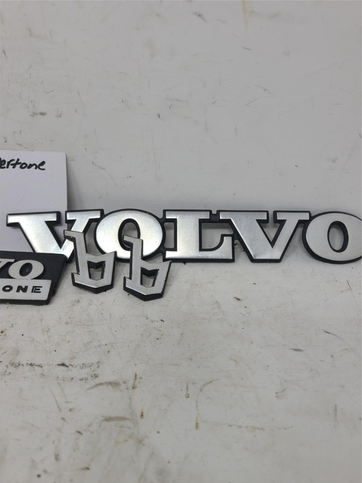 Volvo 780 Bertone Rear Emblem Set VOLVO 780 BERTONE Badges OEM 1990 Full Set