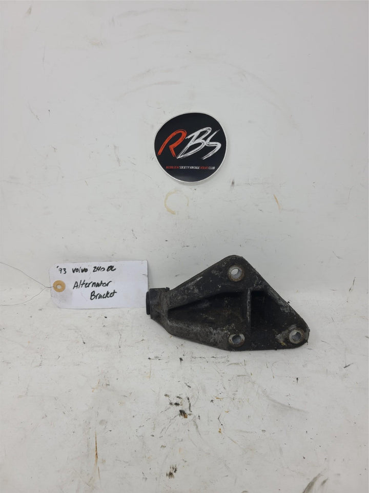 Volvo 240 DL Alternator Mounting Bracket B230 Engine OEM 1993 Cast Iron