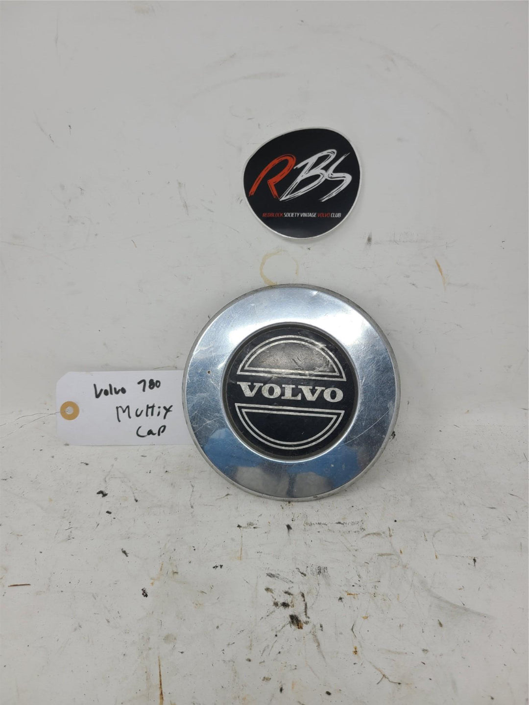 Volvo 780 Alloy Wheel Center Cap OEM Multix Style Hub Cap Emblem Vintage