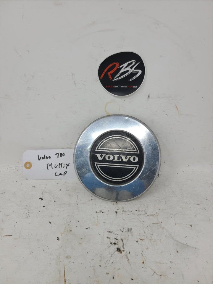 Volvo 780 Alloy Wheel Center Cap OEM Multix Style Hub Cap Emblem Vintage