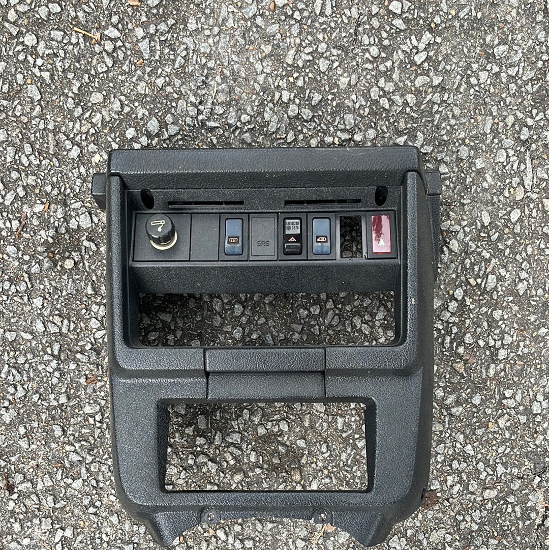 Volvo 240 Center Console with Defroster Switch Used