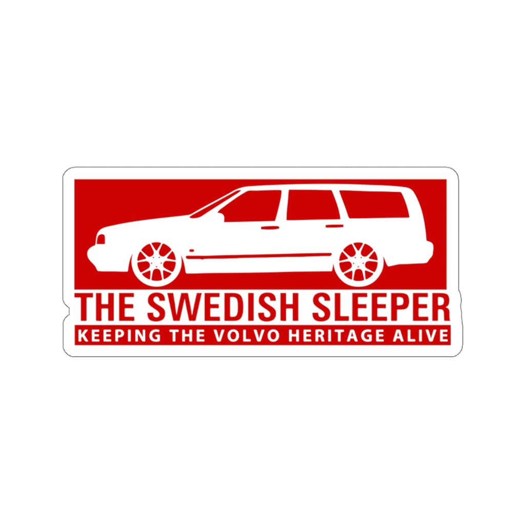 Swedish Sleeper Wagon Stickers