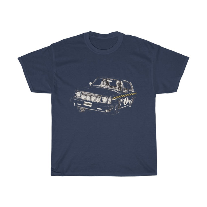 Volvo 240 Rally Sketch T-Shirt