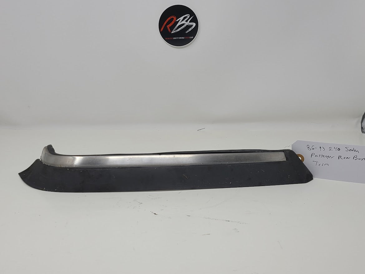 Volvo 240 bumper deals trim