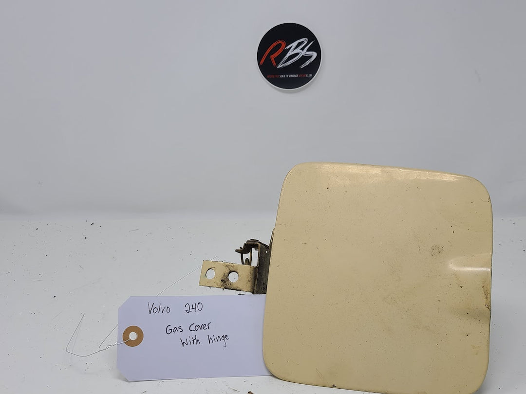 Volvo 240 Gas Cover With Hinge Butter Beige Color
