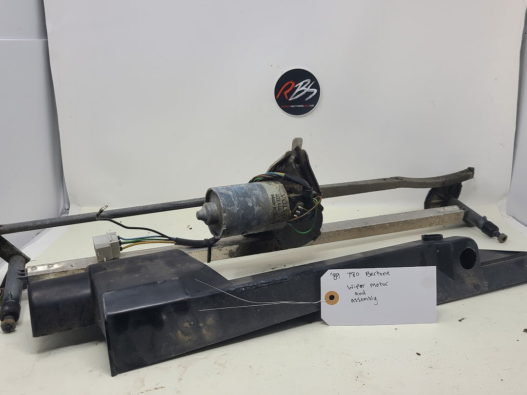 Volvo 780 Bertone Wiper Motor And Assembly