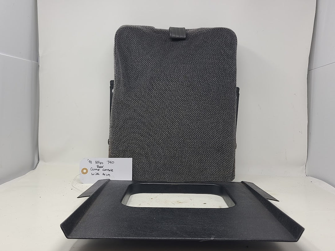 Volvo 1991 740 Rear Seat Console With Trim