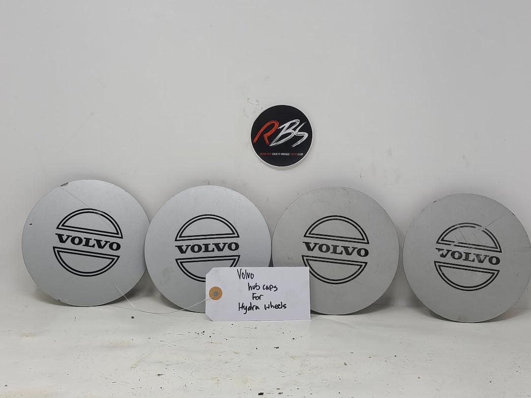 Volvo Hubcap Set For Hydra Wheels