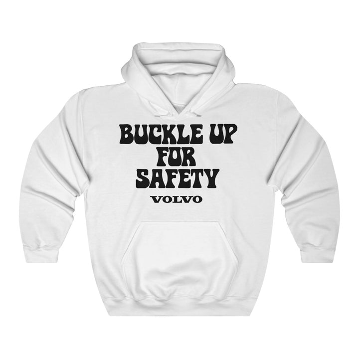 "Buckle Up" Black Font Hoodie Sweatshirt