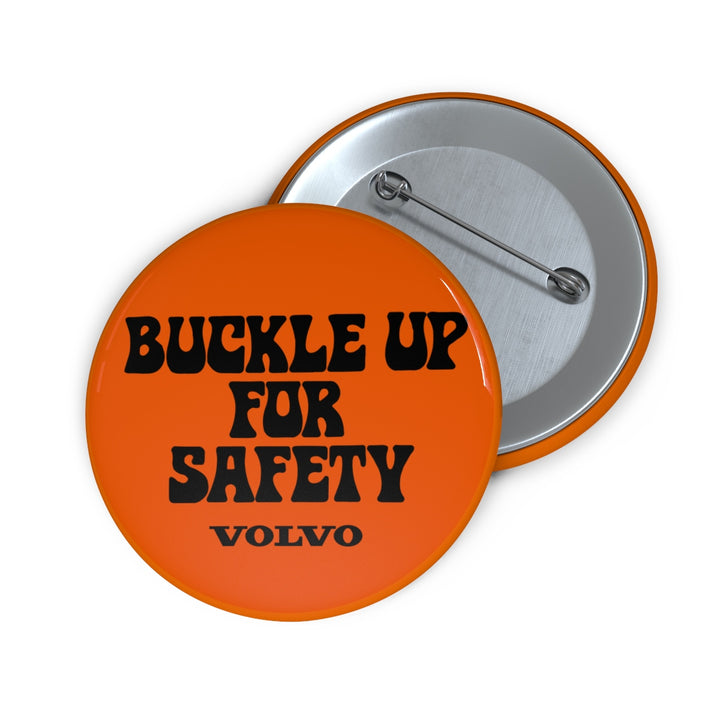 "Buckle Up" Pin Button
