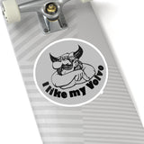 "I Like My Volvo" Vintage Sticker