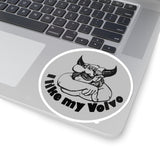 "I Like My Volvo" Vintage Sticker