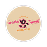 Swedish Donuts Cream Sticker