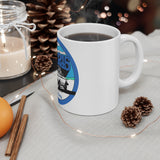 "Volvo 245" White Blue Limited Edition 11 oz Mug