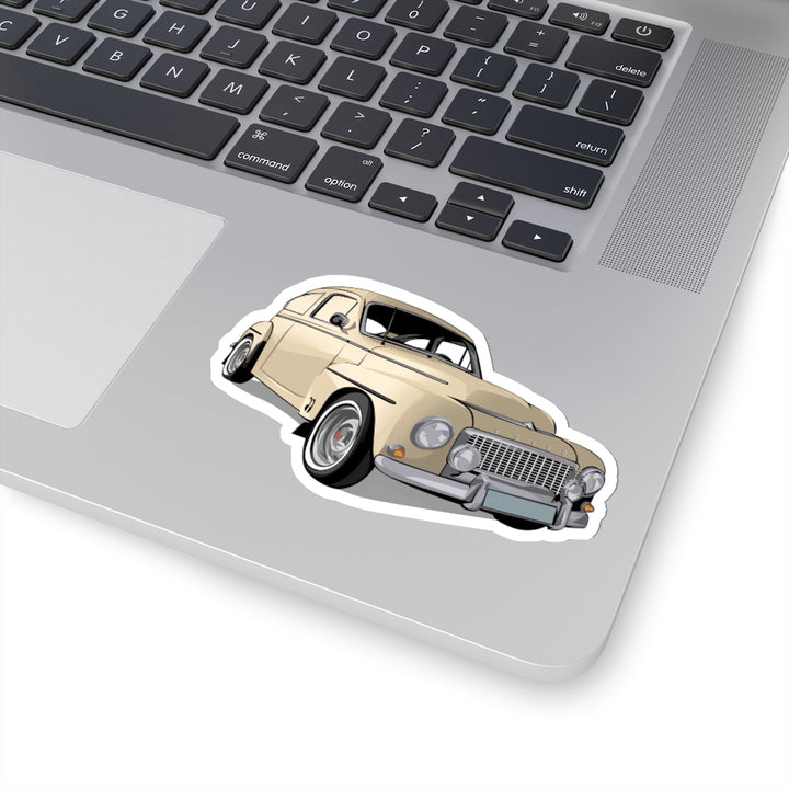 Volvo PV 544 Cream Sticker