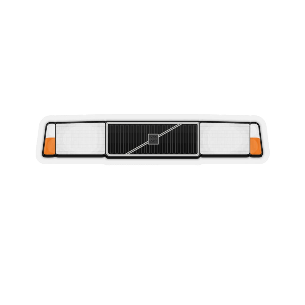 Volvo 240 Rectangle Front Sticker