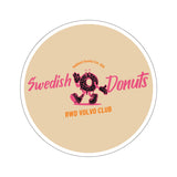 Swedish Donuts Cream Sticker
