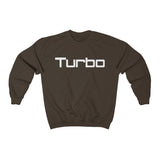 "Turbo" White Font Colorful Crewneck Sweatshirt
