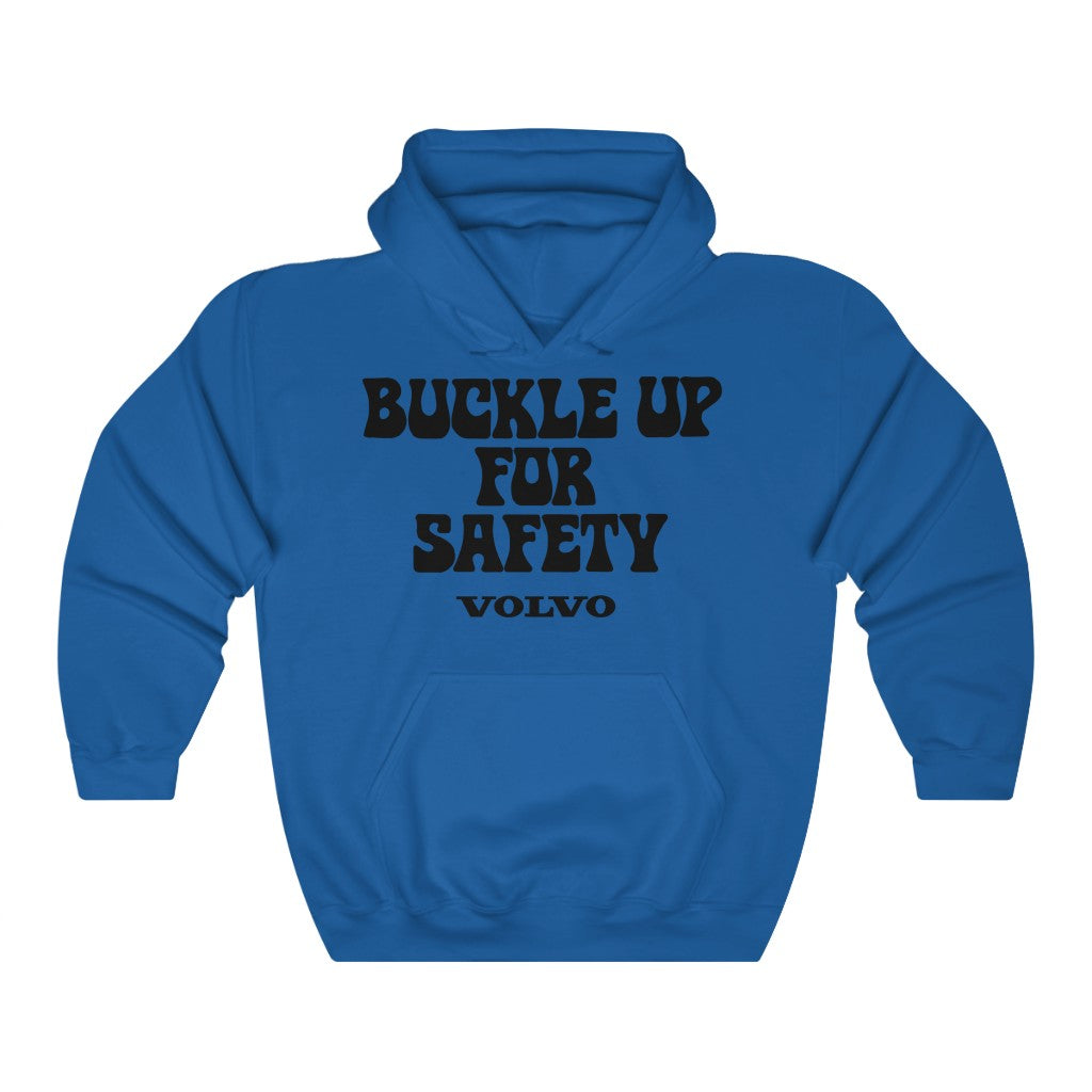 "Buckle Up" Black Font Hoodie Sweatshirt