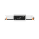 Volvo 740 Rectangles Front Sticker