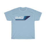 "240 Nordica" Black T-Shirt