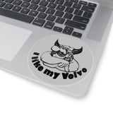 "I Like My Volvo" Vintage Sticker