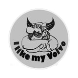 "I Like My Volvo" Vintage Sticker